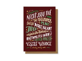 Chaukiss Nechť jsou Tvé Vánoce plné smíchu, dobré nálady, jídla, vaječného koňaku,...