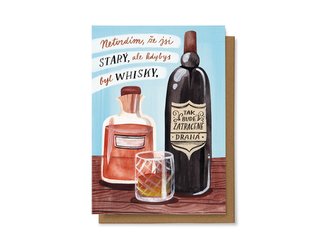 Chaukiss Netvrdím, že jsi starý, ale kdybys byl whiskey, tak bude zatraceně drahá.