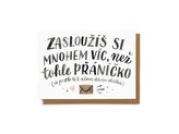 Chaukiss Zasloužíš si mnohem víc než tohle přáníčko (a proto ti k němu dávám obálku)