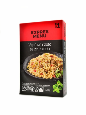 Expres menu - KM Vepřové rizoto se zeleninou 400g
