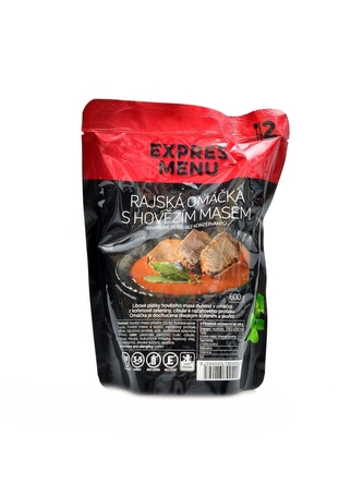 Expres menu - Rajská omáčka s hovězím 600g
