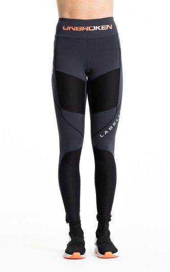 Dámské legíny Dopamina Grey - LABELLAMAFIA - Velikost: M