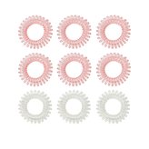 Set spirálových gumiček do vlasů pink - BeastPink