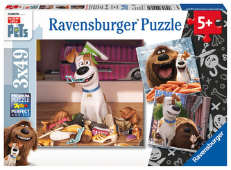 Tajný život mazlíčků   3x49 dílků