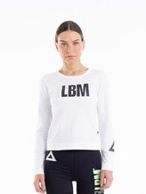 Dámské tričko s dlouhým rukávem Highlight White - LABELLAMAFIA - Velikost: M