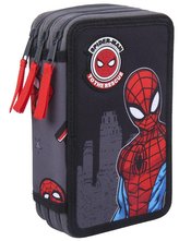Školní trojdílné pouzdro Marvel|Spiderman: 43 položek (13 x 20 x 7 cm)