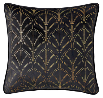 Polštář BLISSY černá 45x45 cm Mybesthome