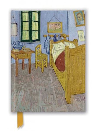 Zápisník Flame Tree. Vincent van Gogh: Bedroom at Arles