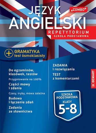 Język angielski.Gramatyka.Repetytorium.Egzamin ósmoklasisty