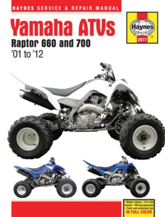 Yamaha Raptor 660 & 700 ATVs (01 - 12)