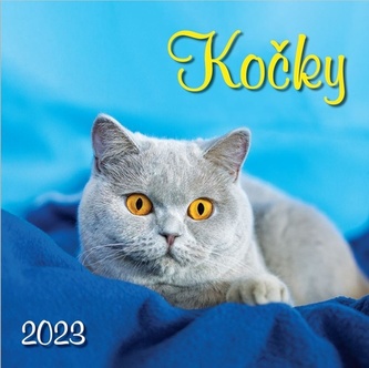 Kalendář 2023 Kočky, nástěnný