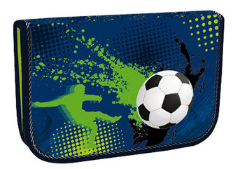 Školní penál jednopatrový Camo colour