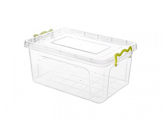 Uzavíratelný plastový box s víkem - 35 l