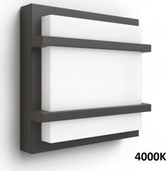 VENKOVNÍ NÁSTĚNNÉ LED SVÍTIDLO Petronia 17394/93/P3 antracit, 4000K VENKOVNÍ NÁSTĚNNÉ LED SVÍTIDLO Petronia 17394/93/P3 antracit, 4000K
