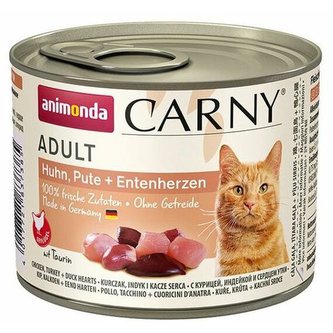 konz.An.CARNY Adult - kure, kruta+kachni srdce 200g