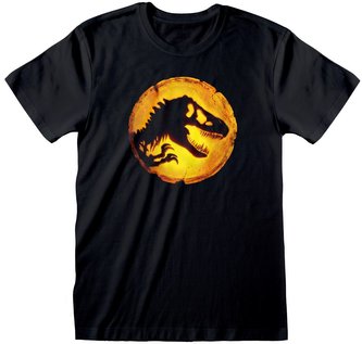 Pánské tričko Jurassic World|Jurský svět: Dominion (M) černá bavlna