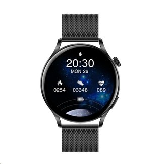Garett Smartwatch Lady Elegance RT černá, ocel Garett Smartwatch Lady Elegance RT černá, ocel
