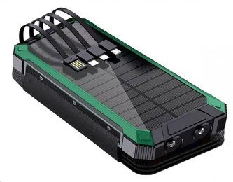 Viking solární outdoorová power banka EP16W 16000 mAh, bezdrátové nabíjení Viking solární outdoorová power banka EP16W 16000 mAh, bezdrátové nabíjení