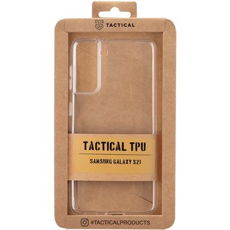 Tactical TPU kryt Samsung Galaxy S21 čirý