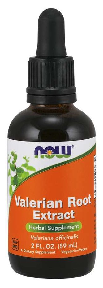 Kozlík lékařský extrakt - NOW Foods - 59 ml