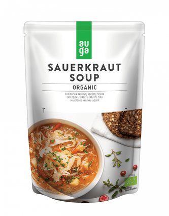 BIO polévka z kysaného zelí - Auga - 10 x 400 g