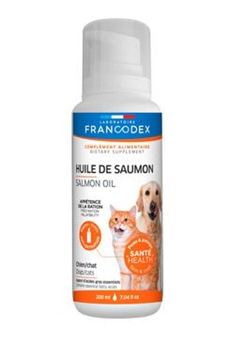Francodex Salmon Oil lososový olej pes, kočka 200ml
