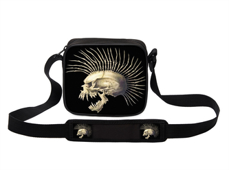 Taška přes rameno MINI Punk Lebka MyBestHome 19x17x6 cm
