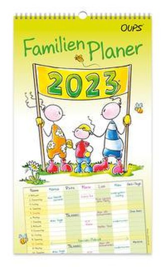 Oups Familienplaner 2023
