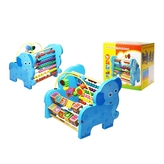 Drevený náučný sloník