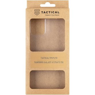 Tactical TPU Plyo kryt Samsung Galaxy A72/A72 5G čirý