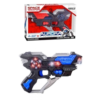 Vesmírná pistole Aurora, světlo, zvuk