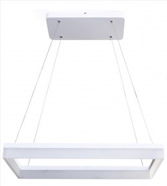 ZÁVĚSNÉ LED SVÍTIDLO Ondaren Quadro L/00290 bílé, velký obdélník