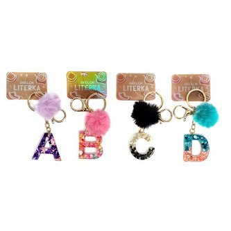 Brelok literka D MIX