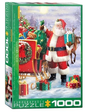 Puzzle 1000 Święty Mikołaj
