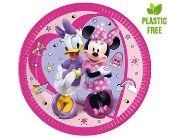 EKO Papírové talíře Minnie Mouse 23 cm - 8 ks