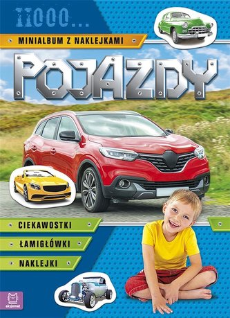 Pojazdy. Iiooo... Minialbum z naklejkami Pojazdy. Iiooo... Minialbum z naklejkami
