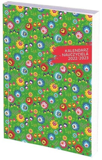 Kalendarz nauczyciela 2022/23 B6 tyg. PCV Kwiaty Kalendarz nauczyciela 2022/23 B6 tyg. PCV Kwiaty