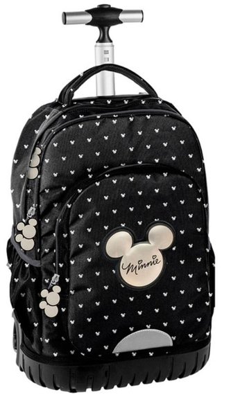 Plecak na kółkach Minnie Black DIBL-1231 PASO