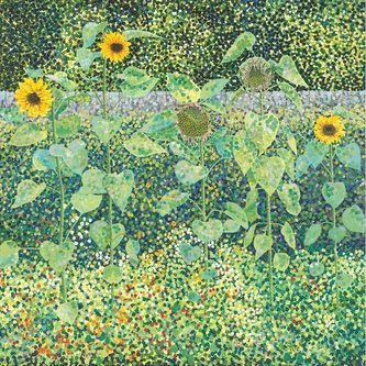 Karnet z kopertą Słoneczniki