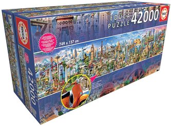 Puzzle 42000 Dookoła świata G3