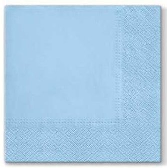 Serwertki Niebieskie 33x33cm 20szt