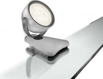 BODOVÁ LED LAMPIČKA S KLIPEM 53231/99/16 šedá 1x3W