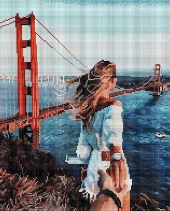 Mozaika diamentowa - hodź za mną 40x50cm