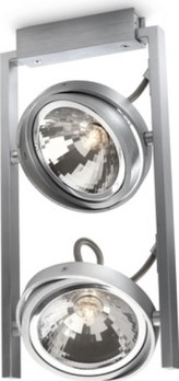 FAST SVÍTIDLO BODOVÉ 2x60W 53062/48/PN