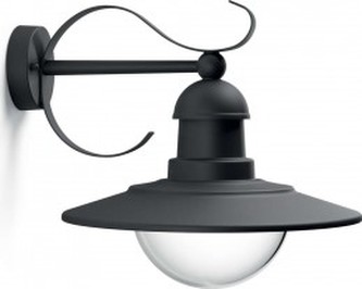 VENKOVNÍ NÁSTĚNNÉ SVÍTIDLO 01816/30/PN černé