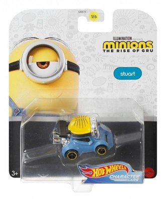 Hot Wheels Minionki Stuart