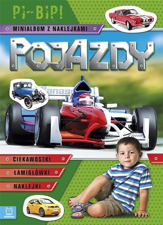 Pojazdy. Pi-bip! Minialbum z naklejkami Pojazdy. Pi-bip! Minialbum z naklejkami