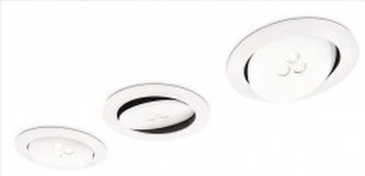 BODOVÉ ZÁPUSTNÉ LED SVÍTIDLO 57963/31/16 bílé set 3ks 3x7.5W - VÝPRODEJ