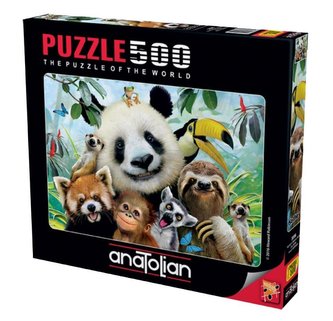 Puzzle 500 ZOO Selfie