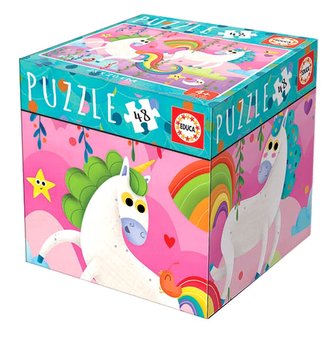 Puzzle 48 Cube - Jednorożce G3